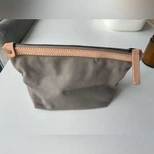 Jenni Kayne canvas makeup bag.